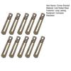 10Pcs Brace Angle Bracket Corner Fixture Brackets Rustproof Corrosion Resistant Right-Angle Corner
