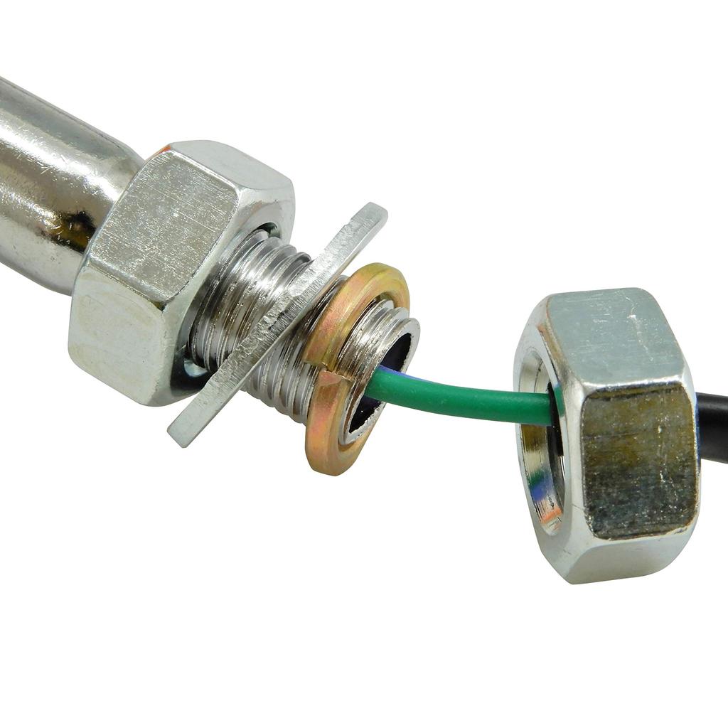 Ager CB Hawk Turn Signal Short Stay with Valve Orange, General Purpose, 2 Pieces