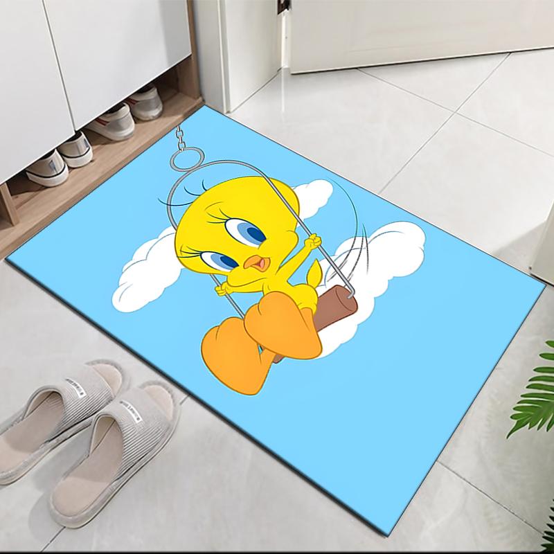 Tweety Printed Carpetrugfor Office Chair Living Room Bedroom Kitchen Room Decor Gifts