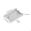 Metal Tail Plate Modified Accessories Replacement, Upgrade Tailboard Parts for 1/12 MN99S Climbing