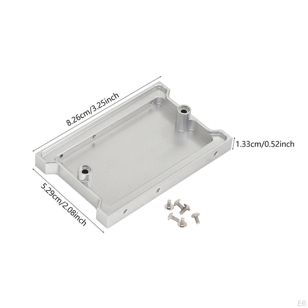 Metal Tail Plate Modified Accessories Replacement, Upgrade Tailboard Parts for 1/12 MN99S Climbing