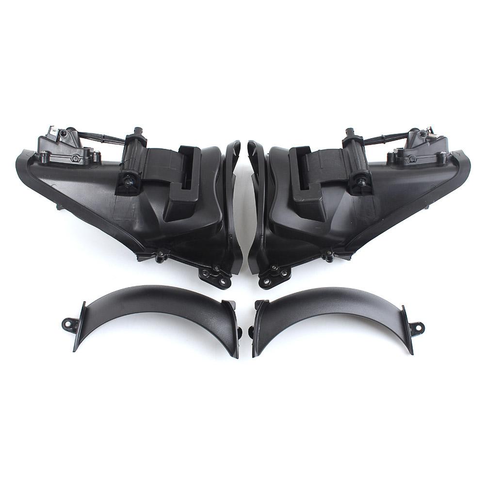 Inner Fairing Air Duct Vent Cover Kits Fits For Harley Davidson Road Glide 3 Cvo/Se Limited Police Special Ultra 2015-2025 Black