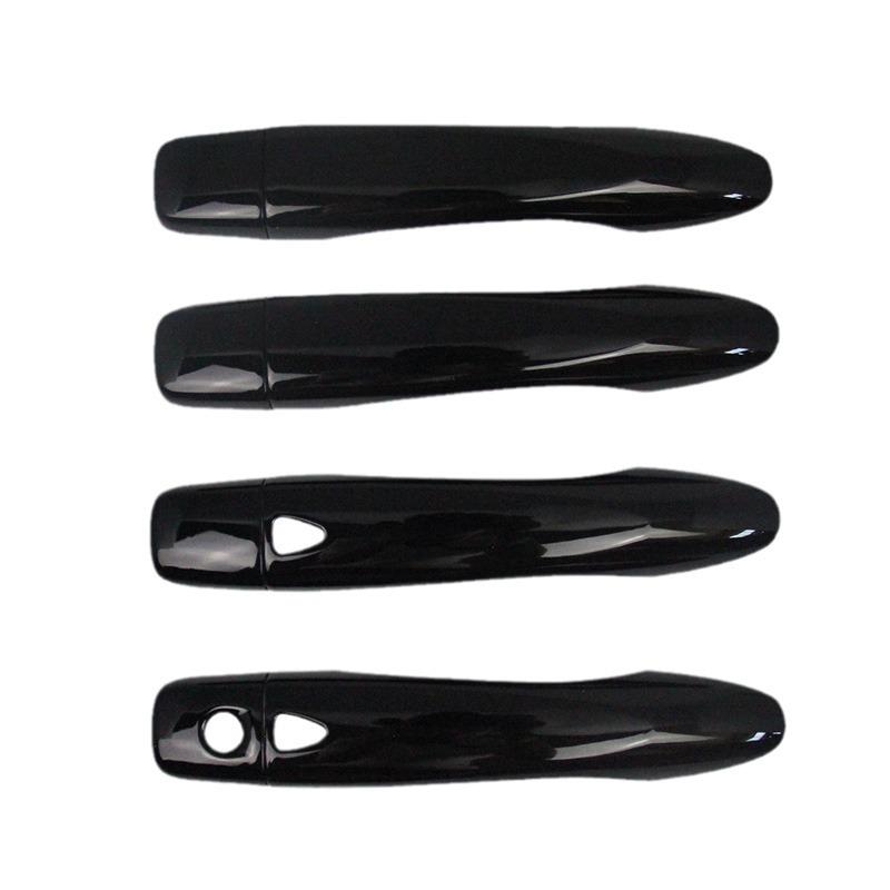 Tuanda Door Handle Cover: Fits 2018-2023 Models, Decorative Anti-Scratch Sticker, Bright Finish