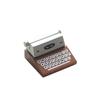 Wood Table Stand Card Holder Typewriter Shape Desktop Ornament Creative Photo Clips Holder  School