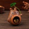 Wooden Wind Chimes Copper Bells Door Entry Reminder Bell Cute Totoro Entry Doorbell Home Decor Opening Housewarming Gift
