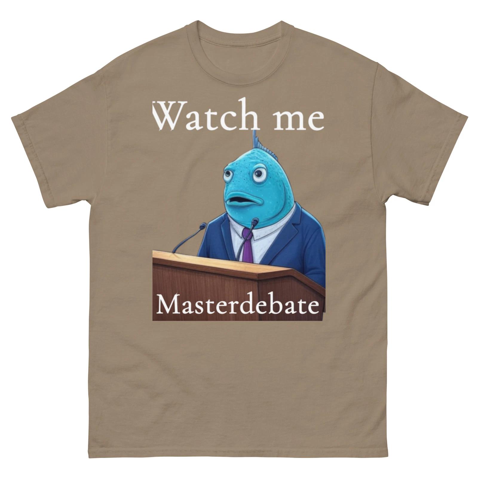 master debater funny fishing T-Shirt 3XL