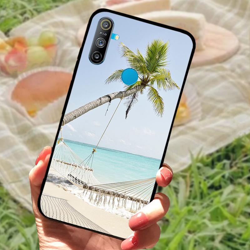 For Realme C3 Case RMX2020 RMX2021 RMX2027 TPU Soft Silicone Fashion Phone Cover For Realme C 3 4G Shockproof Bumper Fundas