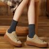 Plain Sleep Socks, Non-compression Maternity Socks, Casual Knee Socks
