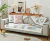 Pastoral Washable Sofa Mat Sofa Cover New Gird Style Seat Cushions Four Seasons Universal Home Textile Home Mat