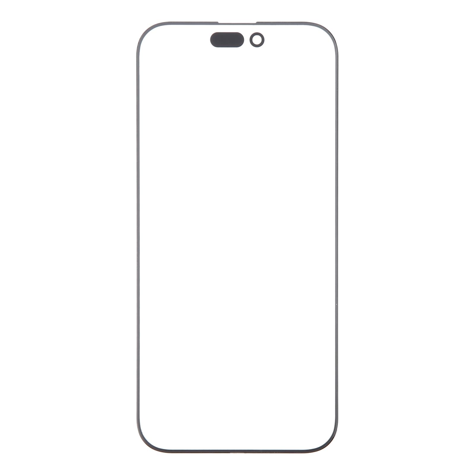 

Для iPhone 16 Pro Переднє скло екрану + Клей OCA Запасні частини (Без логотипу) Type A