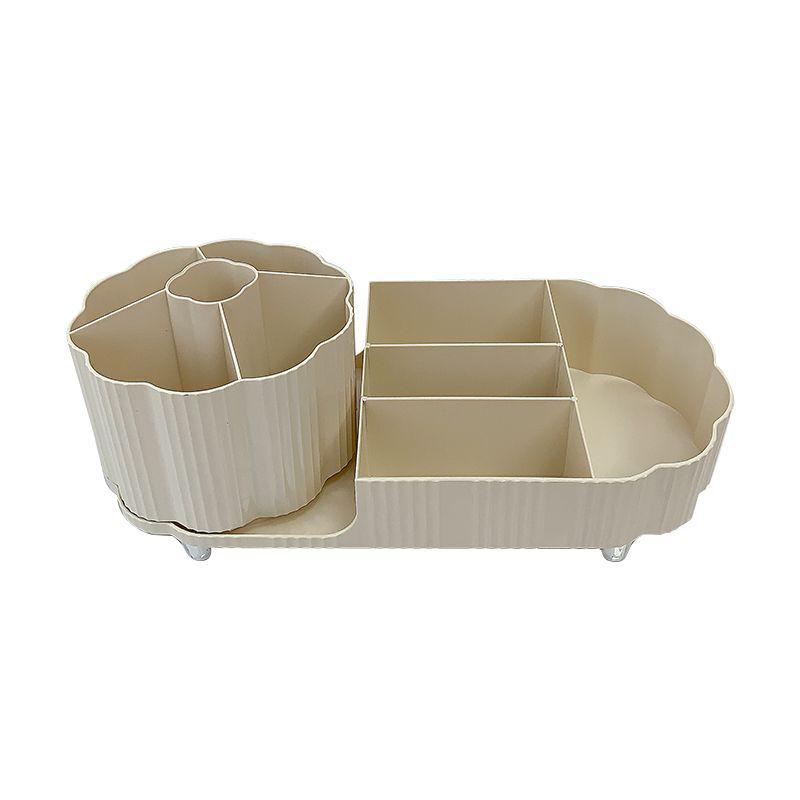 Suport rotativ pentru depozitarea pensulelor de machiaj și a produselor cosmetice