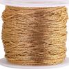 5 Meter/lot 0.6mm/0.8mm/1mm/1.2mm Stainless Steel Tiny Gold Color Cable Chains for Diy Jewelry Making Wholesale Bulk Chain