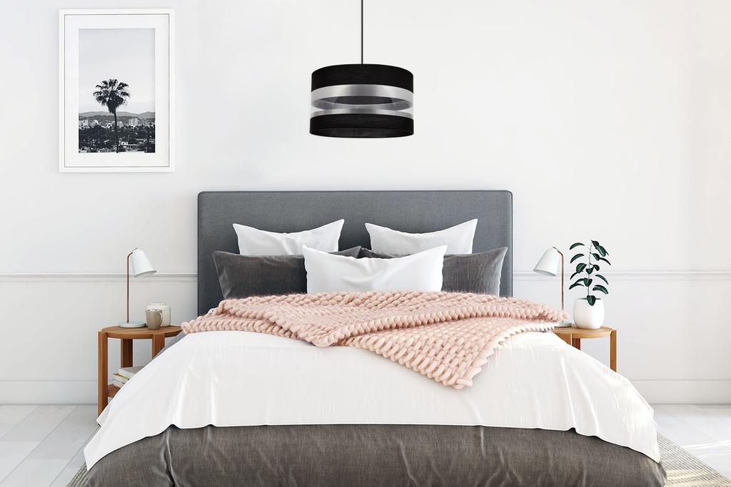 Elegant Ceiling Hanging Lamp, Chrome, Led Lampshade