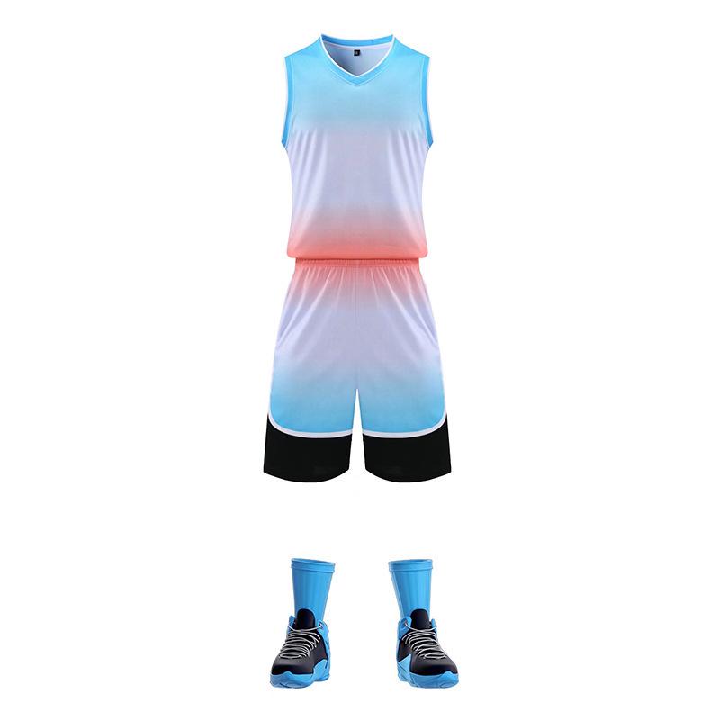 Summer Basketball Training Jersey Set for Men, Women, and Children