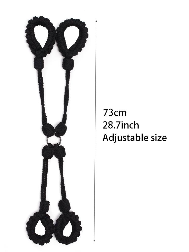 Cotton Rope Cuffs Handcuffs Leg Ankle Cuff Restraints Bondage Bracelet BDSM Fetish Adult Sex Toys For Couples Exotic Accessories
