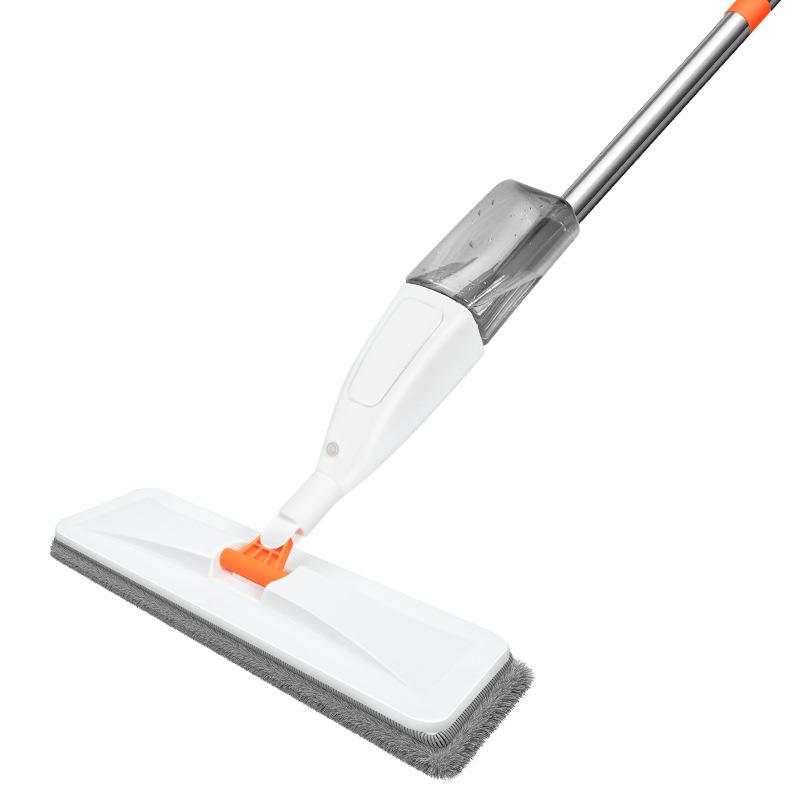 Rotating Spray Mop - Hands-Free Flat Mop for Wet & Dry Cleaning