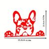 2 Sheets Dog Car Window Decal Funny Dog Decals for Any Smooth Surface