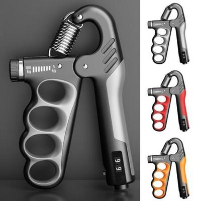 Hand Grip Strength Trainer Mechanical Countable 5-100KG Adjustable Forearm Exerciser Muscle Strengthener Developer Fitness Equipment