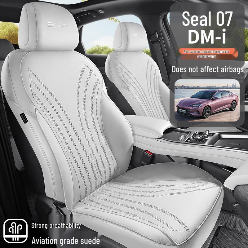 BYD Seal 07 DMI Suede Saddle Seat Cushion Cover