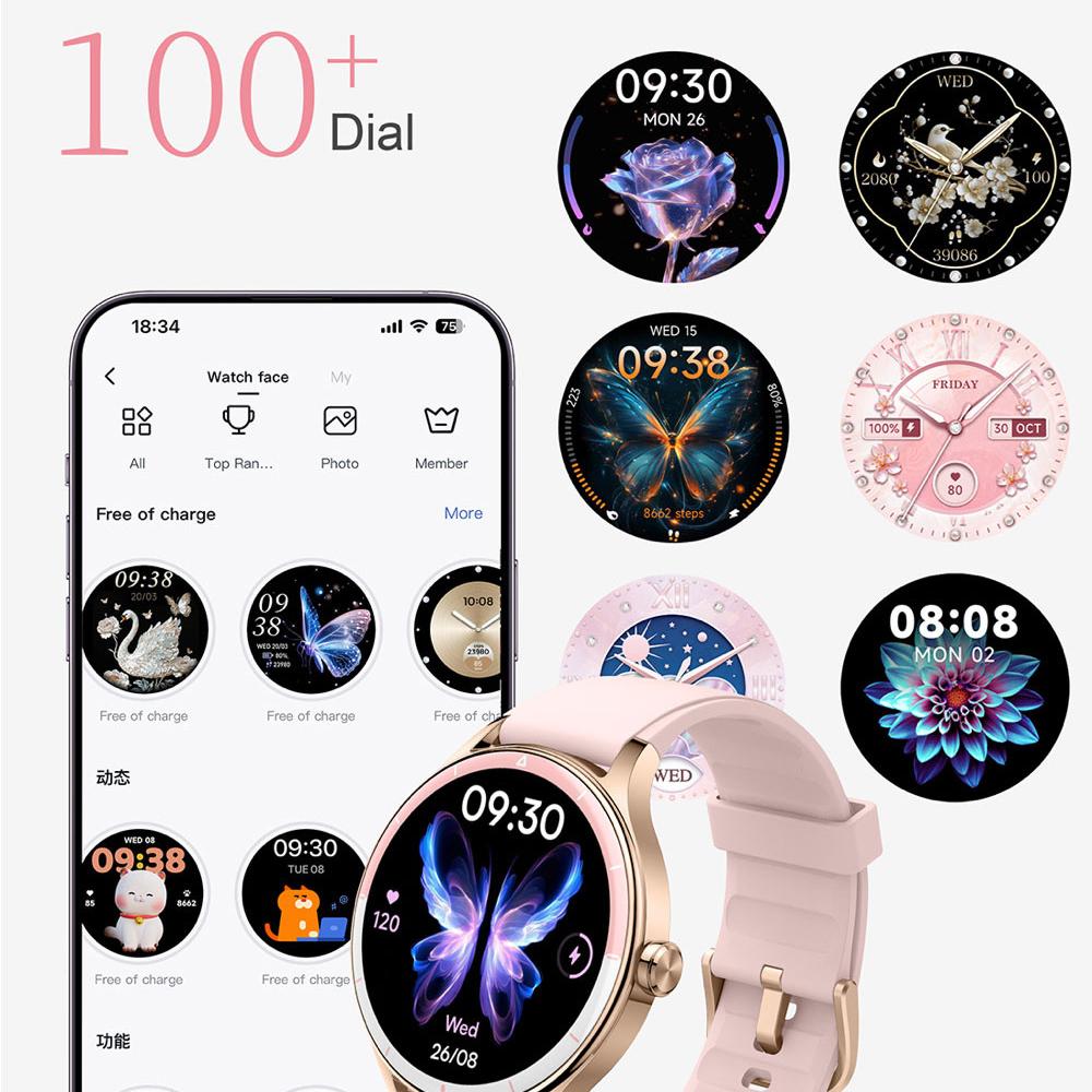 Original Men Smart Watches Sleep Health Monitor Sports Fitness Clock Blue Tooth Call IP68 Waterproof Sports Smartwatch For Women