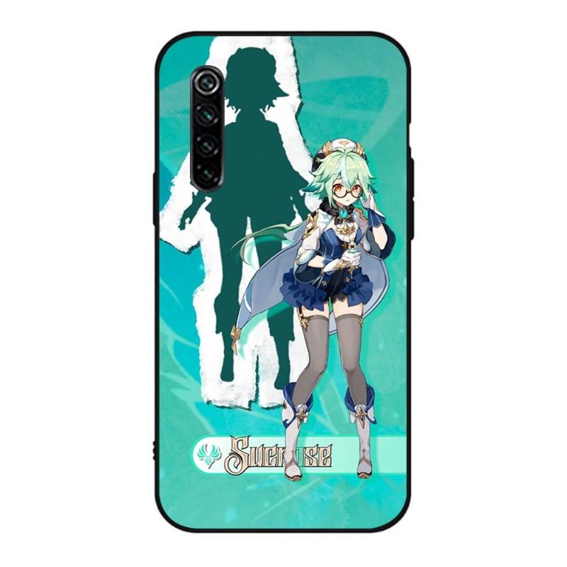 

Cute Girl Sucrose Phone Case For Realme GT 2 9i 8i 7i Pro X50 X2 C35 C21 C20 C11 C3 Soft Black Phone Cover Realme C3