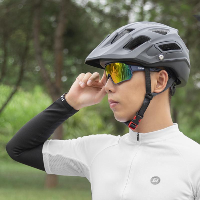 ROCKBROS Polarized Glasses UV400 Rated Sun Eyewear Sport Protection Glasses Bicycle Eyewear Outdoor Hiking Camping Golf Practical Use