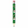 Wooden Big Pencil Christmas Pattern Christmas Giant Pencil Oversized Wooden Pencil  Photo Prop
