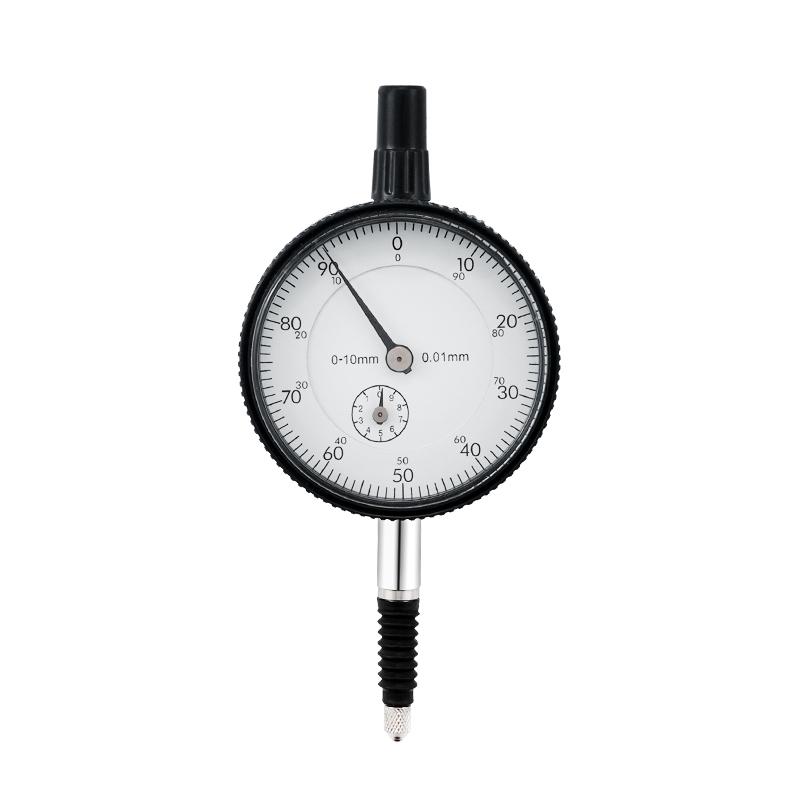 Standard Dial Gauge Mechanical Pointer Dial Indicator 0-10mm Dial Indicator Precision 0.01mm Measure Tool 0.01&- чёрный