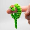 3D Printed Snake Figure Flexible Animal Fidget Toy Cute Articulating Snake Desk Toy for Collectors Easter Basket Stuffer