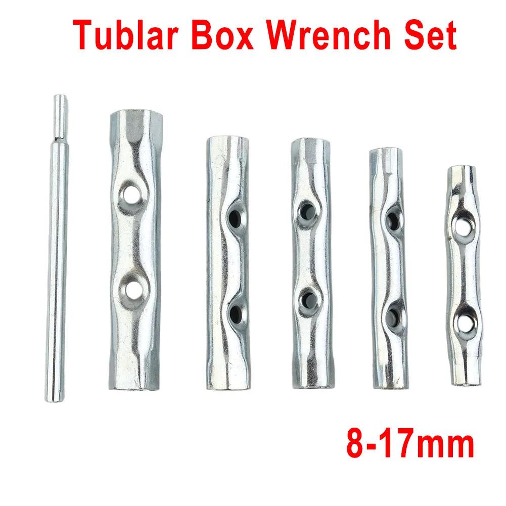 New Box Wrench Box Wrench Metric Tubular Box Tubular Wrench Double Ended Filters High Quality Spanner Tube Bar