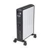 De'Longhi Multi-Dynamic Heater MDHU15-BK Electric Heater Zero Wind Heating Energy Saving Intuitive Click Knob with Remote Control Surface Temperature