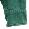 L.L.BEAN 70s Vintage Cursive Tag Chamois Long Sleeve Work Shirt 16 Green Women Used