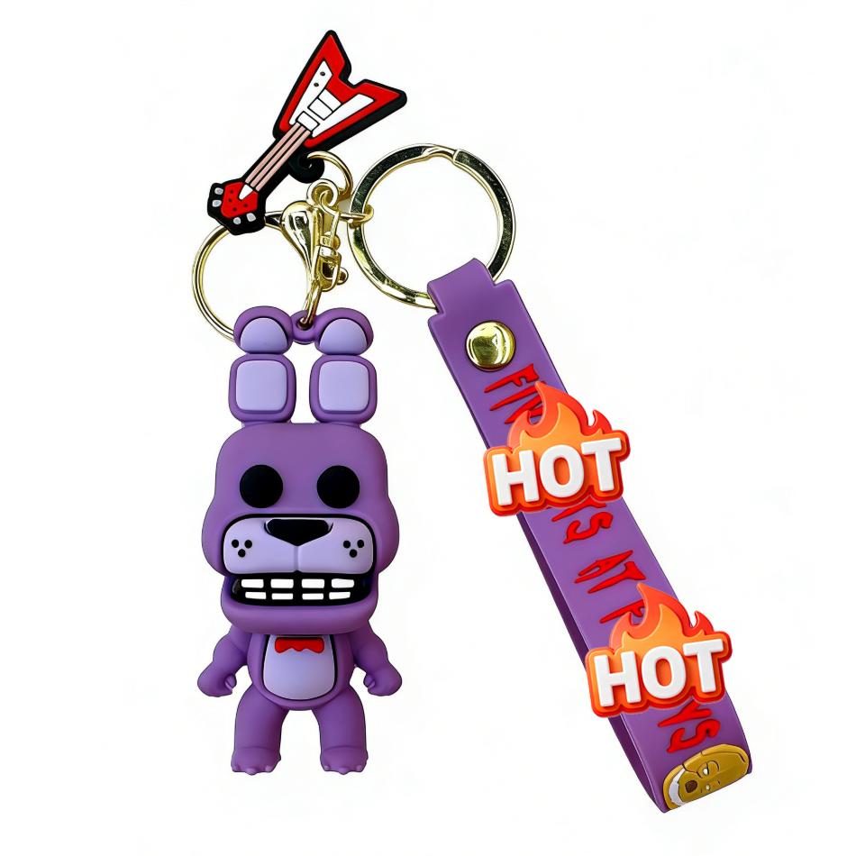 

Trendy Keychain Charms - Set Of 5, Creative Vinyl Figures, Portable Accessories, Perfect Gifts & Toy Sets For Kids, Bag Decorations