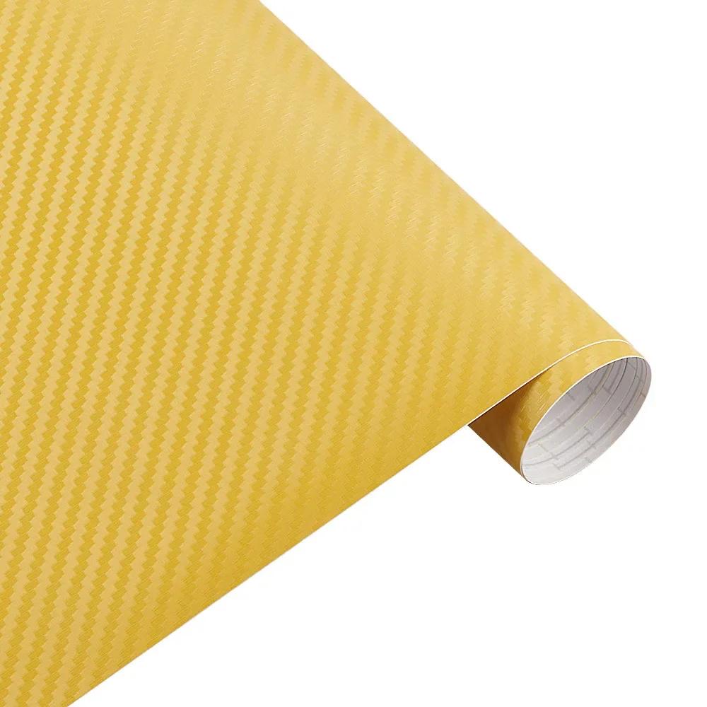 60x200cm Waterproof DIY 3D 3M Carbon Fiber Vinyl Wrapping Film Car Sticker Motorcycle Automobiles Car Styling Accessories