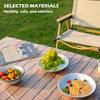 10Pcs Elastic Bound Disposable Table Cover Oil-Proof Table Protector Picnic Mat  Outdoor