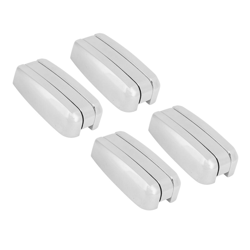 Wall Mount Foldable Hook Zinc Alloy 30KG Weight Capacity Automatic Rebound Thickened Base Polished for RV Yacht