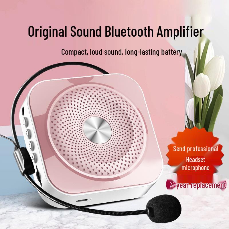 Teacher-Specific Headset Microphone with Large Volume Amplifier for Lectures and Classes