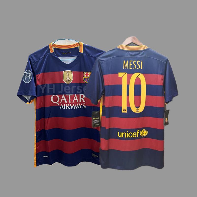 Royal M Barcelona retro jersey football jersey classic nostalgic replica Thai jersey