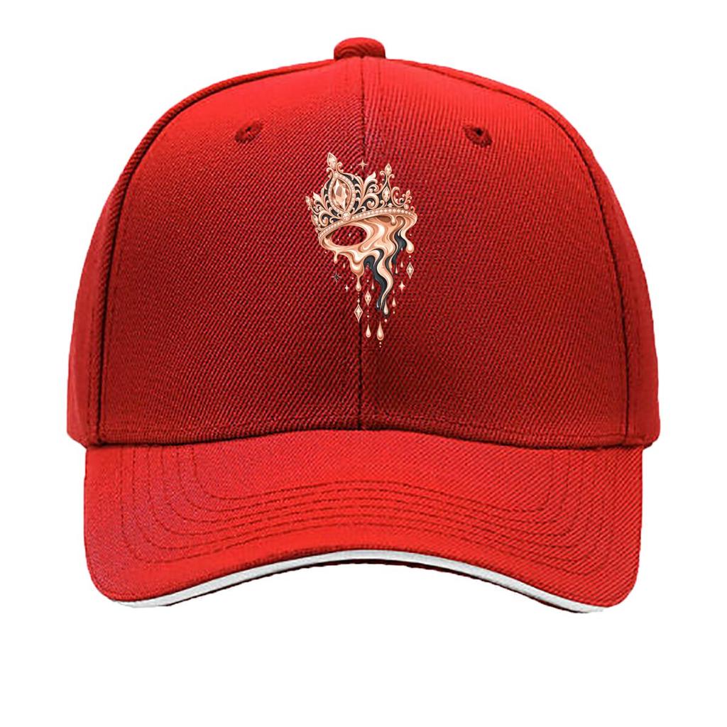 Royal Melt Emblem Luxe Graphic Sandwich Baseball Cap Sun Cap Outdoor Workouts Hat