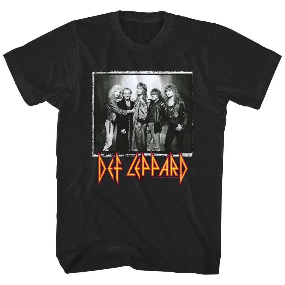 Def Leppard Vintage Photo Men s T Shirt 3XL