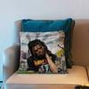 JCole The Fall Off Pillow Case Short Plush Sofa Decorative Gift Home Doublesided Printing Cushio