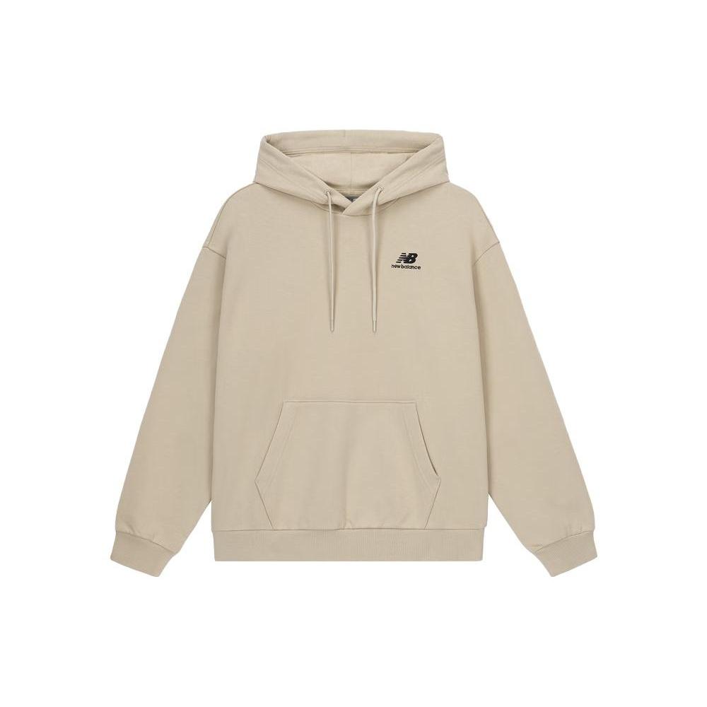 New Balance Varsity Fleece Hoodie Asia Sizing 'Beige Black' Unisex 5CD38831-LBE
