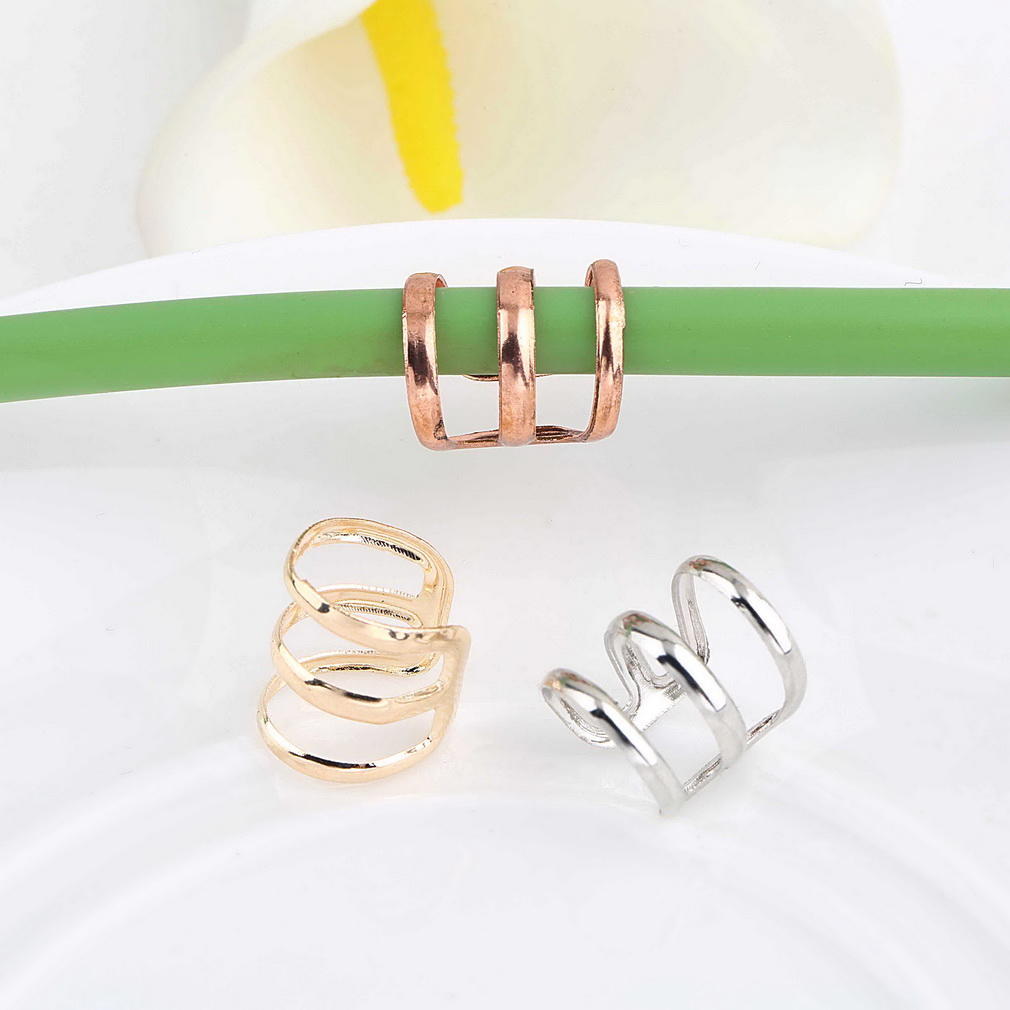 Women Fashion Simple Ear Clip No Ear Hole Earring Jewelry