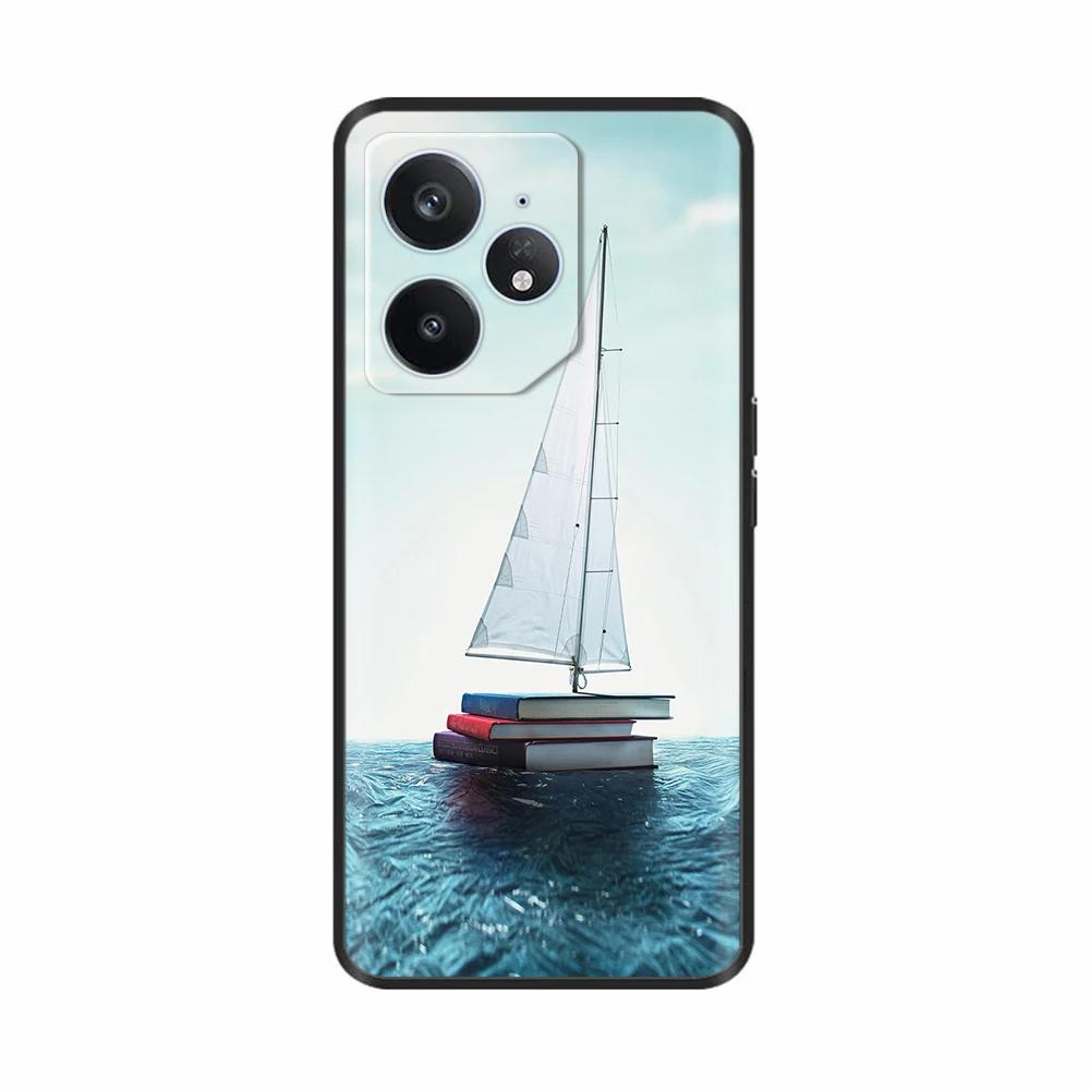 Für Realme Neo 7 Hülle Blume Vogel Weiches Silikon TPU Handyhülle Funda Für Realme Neo7 Abdeckung Realmi Neo 7 Hülle Handy Tasche Schalen