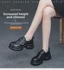 2023 Autumn Women's Retro Soft Cowhide Shoes - Lightweight Rubber Foam Sole