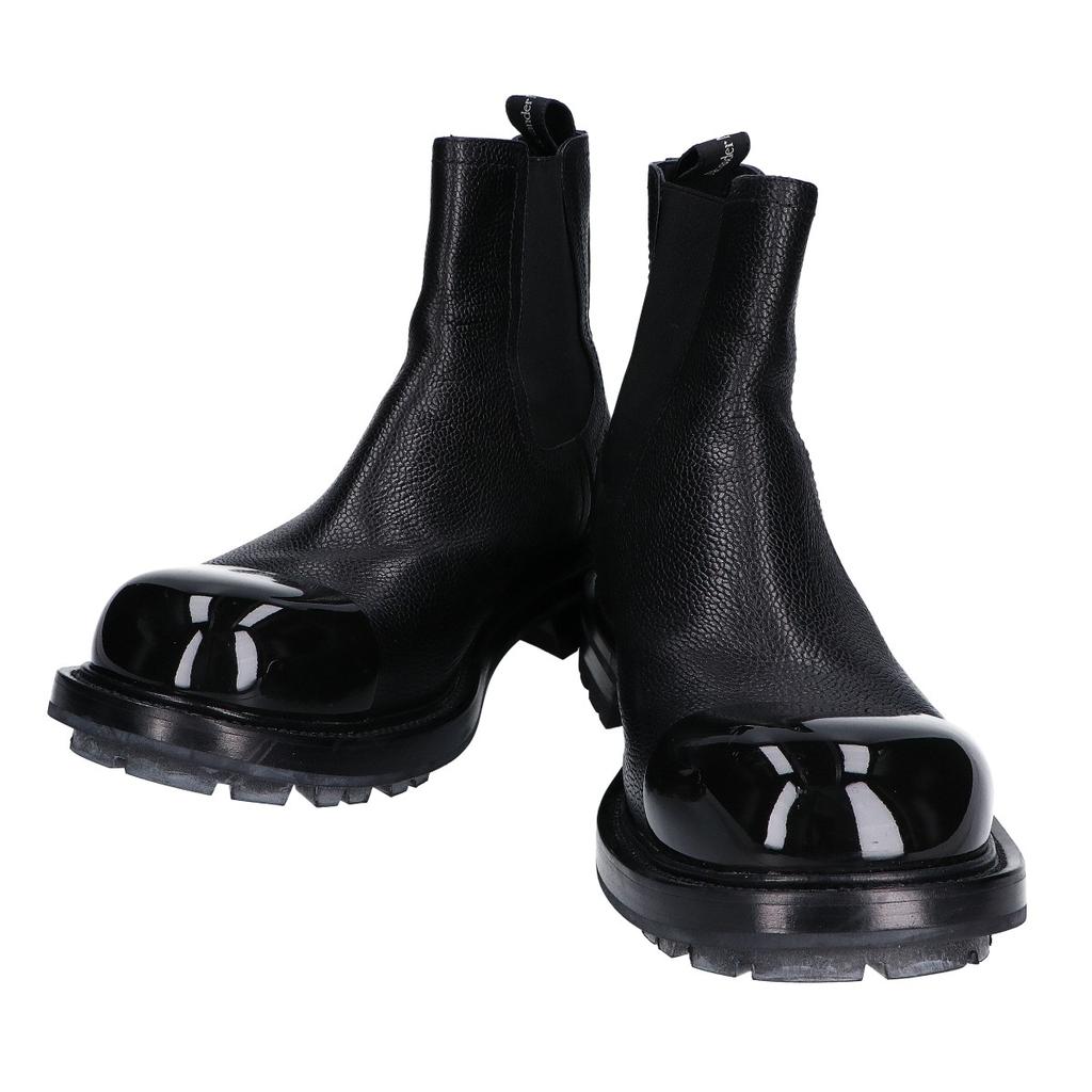 Alexander McQueen 667911 Side Gore Chelsea Boots/ shoes 44 blackUsed