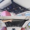 Upgraded Car Roof Storage Net with Webbing for Trunk Pickup