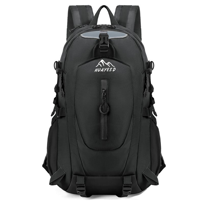 Outdoor Hiking Backpack with Mesh Side Pockets and Adjustable Straps for Adventure and Travel