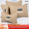 Compatible Geely Car Seat Covers: Fits Borui, Xingrui, Boyue, Emgrand, GS, and Binyue driver's seats with headrest and lumbar support.