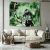 Michigan State Spartans football Wall Tapestry Aesthetic Wall Hanging Printed Fabric Blanket Decorative Tapestries for Bedroom Living Room Home Decor